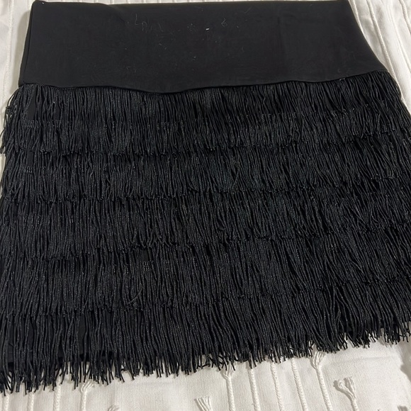 BB Dakota Black Fringe Bodycon dress - Picture 2 of 4